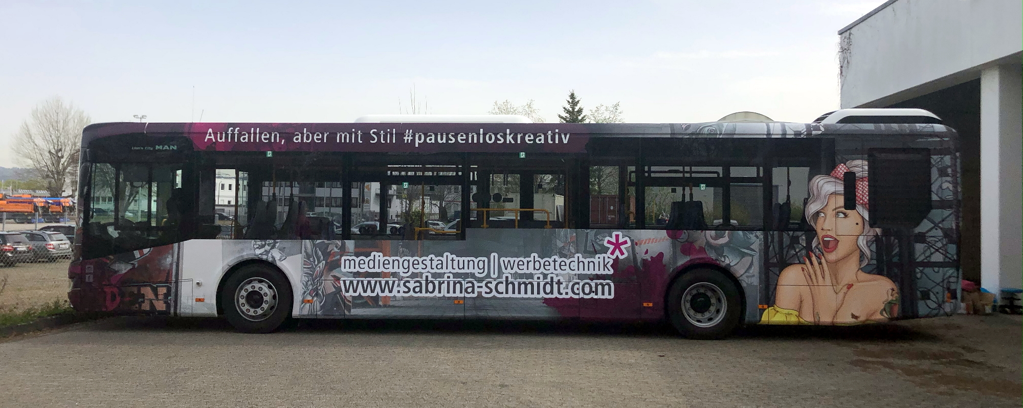 Zickenheiner Buswerbung zickenheiner.de